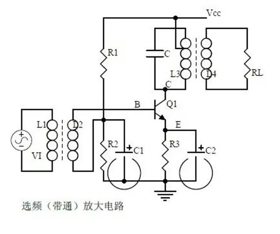 選頻（帶通）放大電路