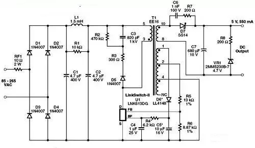 電源廠(chǎng)家整理：電源電路圖集錦